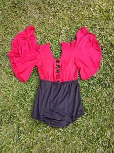 YSMRD OL SHOPE PLUS SIZE SWIMSUIT [MARIPOSA]
