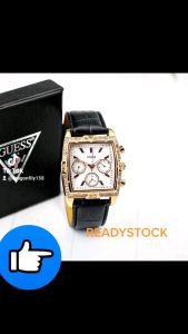 Jam tangan wanita Fashion 5ue55 chrono aktif tali kulit