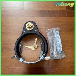 【feitong】🚕🚕【HOT SALE】 1 Bộ giải trí đi xe đạp cho xe đạp phụ kiện U hình dạng xe đạp bánh xe scooter xe máy an ninh khóa với 2 phím