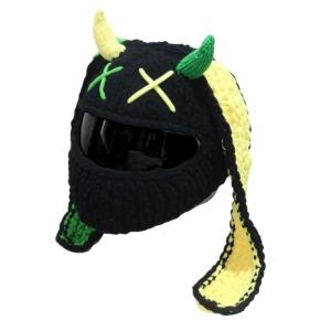 Rabbits Ear Helmets Cover for Motorcycles Full Face Helmets Protector Cover for Fun Loving Riders Motorcycling Headwear