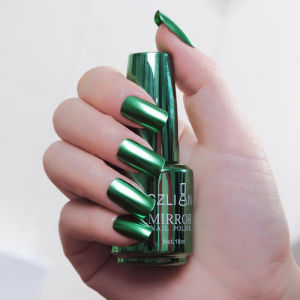 【Ready Stock】Fashion Metallic Mirror Nail Polish 18ml Magic Mirror Effect Harmless Long-Lasting gel Nail Polish Varnish DIY Nail Decoration Tool