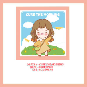 BUKU DIARY JOURNALING BINDER LEBAR ISI 80 LEMBAR MOTIF ANAK LAKI LAKI DAN PEREMPUAN KARTUN FULL KOTAK KOTAK GRID