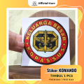 Stiker Kopassus Komando Timbul Waterproof Asli Motor 1PCS AlFatih Army. 