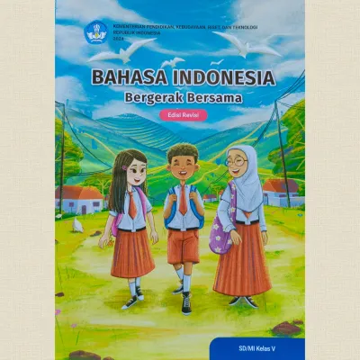 Bahasa Indonesia Kelas 5 SD Edisi Revisi Kerta HVS PUTIH Ful Color