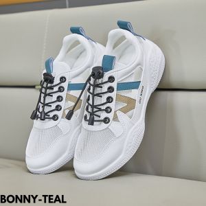 Gypsy - Sepatu Sneakers Wanita Minimal Simple Kasual Breathable Bahan Berkualitas Pu Import Bonny