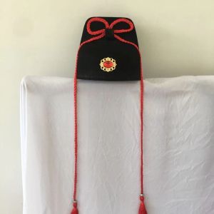 Childrens Scholar Hat Childrens Ancient Hat Flying Fish Costume Jin Yi Wei Hat Black Veil Hat Han Dynasty Performance Costume Hat