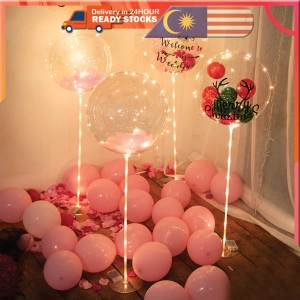 Birthday Balloon Holder Balloons Stand Column Round Love Glow Balloon Kids Birthday Party Wedding Decoration Supplies