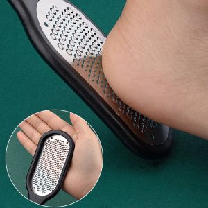 Foot File Stainless Steel Spa Pedicure Callus Remover Foot Rasp File With Plastic Handle Foot Callus Remover