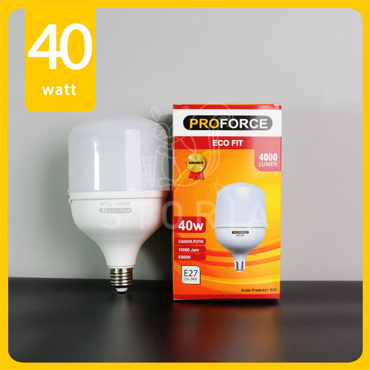 Lampu LED Capsul 40 Watt ProForce 40 W Pro Force - Putih | Lazada Indonesia