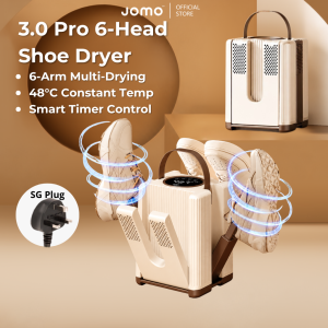 ✅SG Ready Stocks✅JOMO Fast Shoe Dryer Electric Shoes Heater Dehumidifier Timer Portable Foldable