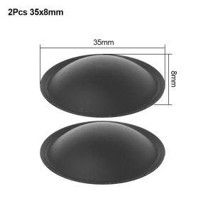 VIVIDI 1Pcs 30-150mm Nắp Chống Bụi Loa PP Loa trầm Nắp hình nón Bền bỉ Matte Bộ bảo vệ loa âm thanh Phụ kiện loa