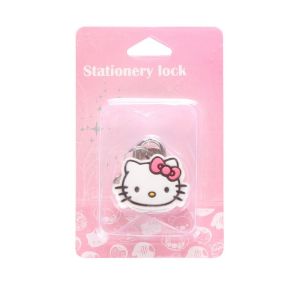 DWT9814 Cartoon Small Backpack Silicone Handbag Luggage Suitcase Lock Padlock Drawer Cabinet Lock Travel Accessories