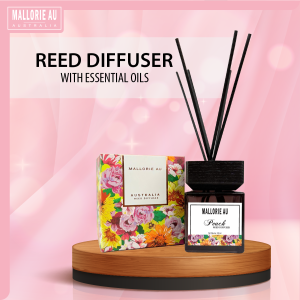 Tinh Dầu Khuếch Tán - Hương Quả Đào - Mallorie Au Cao Cấp - Thơm Phòng Khử Mùi Thư Giãn Giảm Stress - | Dung Tích 100ml |