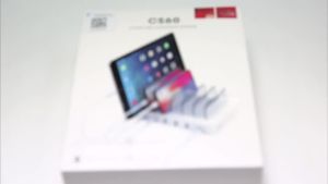 SooPii 60W/12A 6-Port Charging Station for Multiple Devices PD 20W Fast Charging for lPhone 14/13/126 Short Cables Included 2 in 1 Holderfor PhonesTablets and OthersWhite