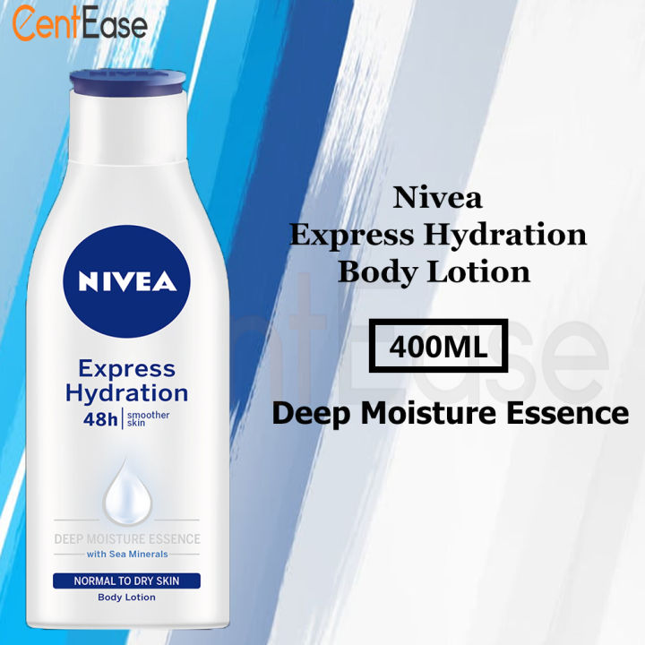 Nivea Express Hydration Body Lotion 400ml Deep Moisture Lazada