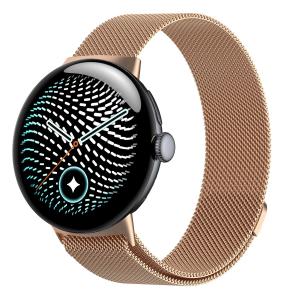 Dây đeo vòng Milan cho đồng hồ Google Pixel 5 dây đeo tay cảm ứng từ bằng thép không gỉ 45mm 41mm cho đồng hồ Pixel 5 4 3 2 1