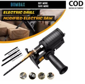 Reciprocating Saw Adaptor Ubah Bor Jadi Mesin Gergaji