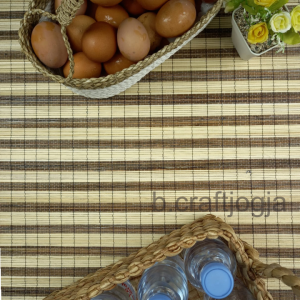 Taplak Meja Tenun Lidi Lebar 50 cm