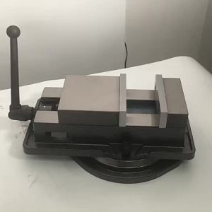 Milling Machine Lockdown Vise Hardened Bench Vice with 360° Swivel Base Industrial Clamp Tool