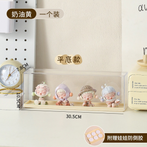 SG Seller DIY Stackable POP Mart Acrylic Popmart Display Box Stackable Figurine Display Case Blind Box Display Popmart Shelf Rack