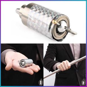COD Tongkat Sulap Appearing Metal Cane Magic Trick 120cm - Mstk-002 / tongkat sulap ajaib bahan metal silver 1 meter murah tebal pencet viral di tiktok pertahanan diri mainan anak-anak anti begal panjang serbaguna pertahanan diri baru laris tren kuat top