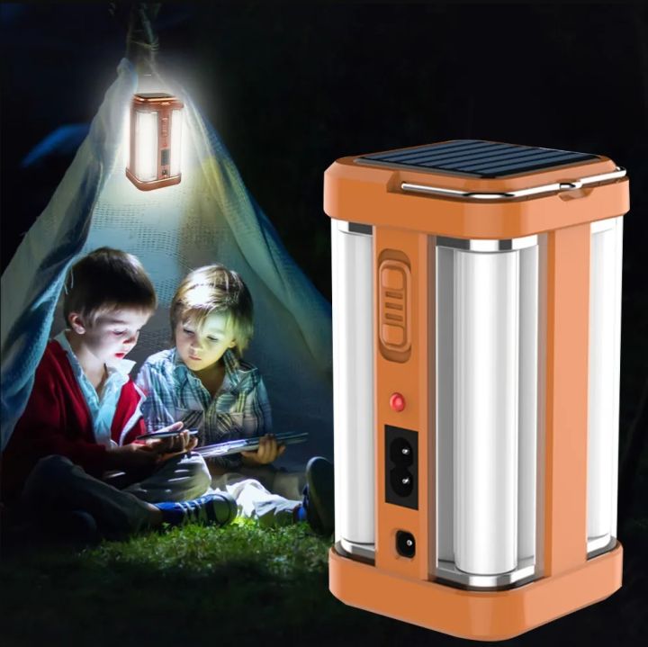 2-Pack 3000LM Rechargeable Camping Lights - 10000mAh Battery, 6500K White, 24H Runtime