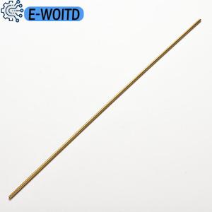E-WOITD Brass Tube Pipe Tubing Round Inner 2mm 3mm 4mm 5mm Long 300mm Wall 0.5mm
