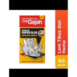 Lem Tikus Cap Gajah Papan Perangkap 75gr