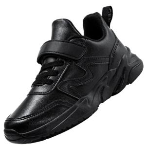 Leather Breathable Childrens Sneakers Shoes 2026 Autumn New Mesh Kids Baby Sport Black White Toddler Girls Boys Casual Running2026