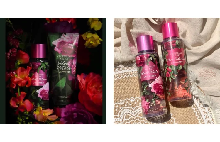 1 Victoria's Secret VELVET PETALS UNTAMED Fragrance Mist Body Spray Perfume  8.4