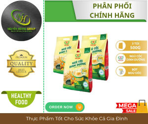 COMBO 3 GÓI - Ngũ Cốc Dinh Dưỡng VIỆT ĐÀI 500g