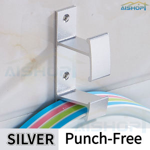[SG Stock]Washbasin Hook，Bathroom Alumimum Seamless Wall Hanging Washstand Bathroom Baby Bathtub Storage Rack，Punch-Free