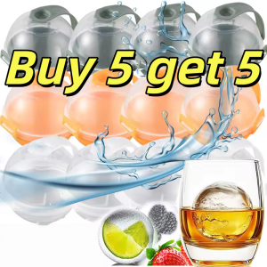 Buy 5 get 5 Ball Shape Ice Molds / Sphere Round Ice Block Makers / Home Bar Party WhiskeyCocktail DIY Ice Cream Mould
