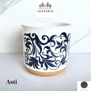 The Leaferie Asti plant pots. flowerpot . flowerpots . flower pot . planter . planters . Ceramic