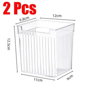 Transparent Multipurpose PET PlasticFridge Organizer Bin Refrigerator Side Door Storage Shelf Basket