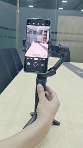 F5 Plus 3-Axis Smartphone Handheld Gimbal Cellphone rekod Video Vlog penstabil dilipat untuk Samsung Xiaomi Huawei baru