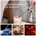 Electric lighters Chargeable USB Arc Long Lighter Kitchen  gas stove Lighter Safety Fire Starter. 