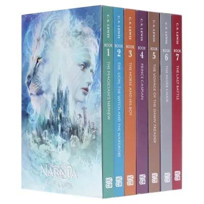 Imported from UK The Chronicles of Narnia 7 Books By C.S. Lewis - Ages 7-9 - Paperback