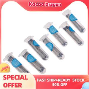 Kocoo เข็มสเตนเลสสำหรับตรวจแมลงเข็ม100ชิ้นสำหรับการทดลองทางทันตกรรมของโรงเรียน