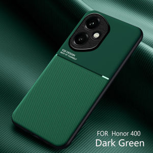 Funda For Honor 400 5G Luxury Shockproof Leather Phone Case For Honor400 5G Car Magnetic Holder Back Cover
