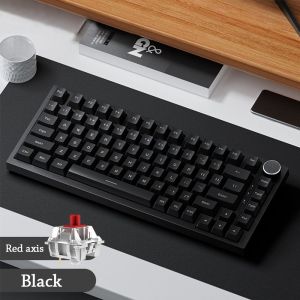 MINIFELE 262 82-Key Gaming Keyboard Silent AK820 Mechanical Keyboard  Mechanical Keys Office Keyboard Game