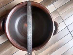 Panci sayur tanah liat jumbo diameter 30cm