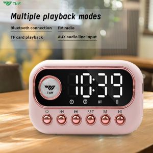 ♥ SFREE Shipping ♥ TNW G16 Wireless Bluetooth Speaker Digital Dual Alarm Clock Audio With FM Radio HIFI Stereo Sound