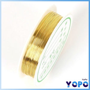 YoPo Copper wire for DIY Bracelet Necklace Gold Silver 0.2-1mm Colorfast Beading Wire for Jewelry