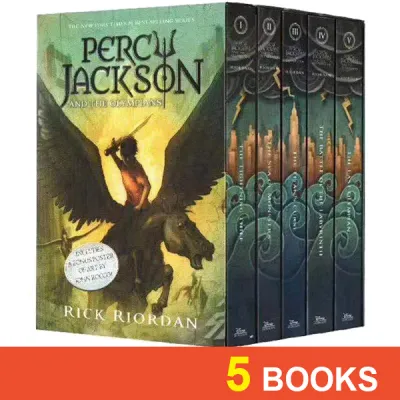 [SG Stock] Percy Jackson and the Olympians Box Set (5 Books)