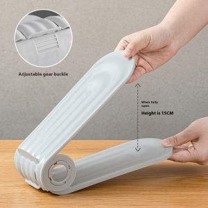 Trái Cây Sao⭐Nhiều lớp có thể điều chỉnh giá giày có thể gập lại tiết kiệm không gian lưu trữ giày tổ chức