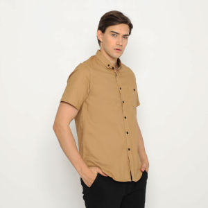 NFZ Kemeja Kasual Pria Lengan Pendek Coksu 5213