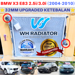 BMW X3 E83 2.5i/3.0i (2004-2010) (32MM)TRIPLE LAYER TOP QUALITY AUTO/MANUAL Radiator Tangki Air