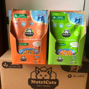 Pate cho mèo NUTRICATS 85g – Hỗ trợ tiêu hóa tăng cường chức năng thận mượt lông ăn ngon