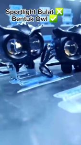 Loseri PREMIUM Led 12V24V Owl Spotlight Headlight High for lorry Truck Car Motorcycles Lori Kereta